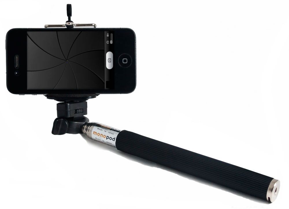 Palo Selfie Kl Tech Con Pulsador Negro